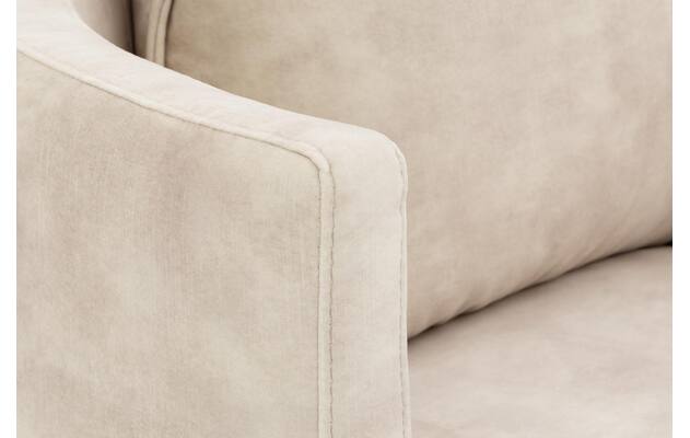 Goossens fauteuil bonne beige stof - 8229733-06