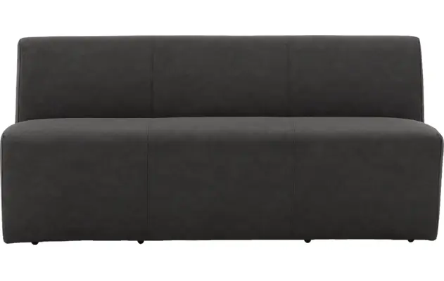 Goossens eetkamerbank montana grijs micro leer - 8229739-03
