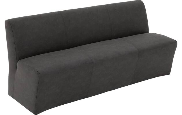 Goossens eetkamerbank montana grijs micro leer - 8229739-05