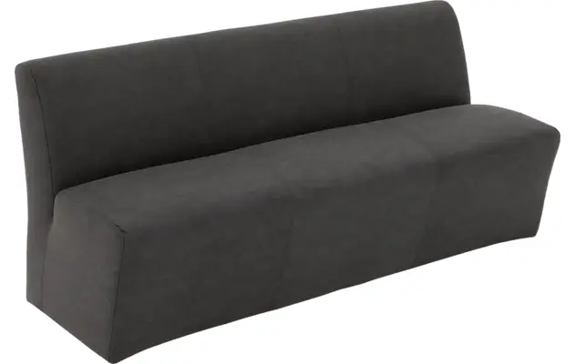 Goossens eetkamerbank montana grijs micro leer - 8229739-05