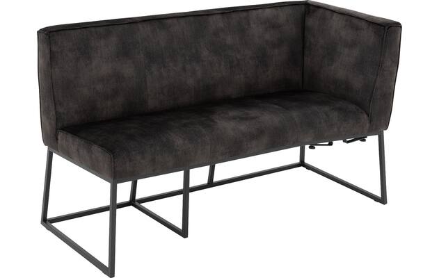 Goossens excellent eetkamerbank tom grijs stof - 8229744-04