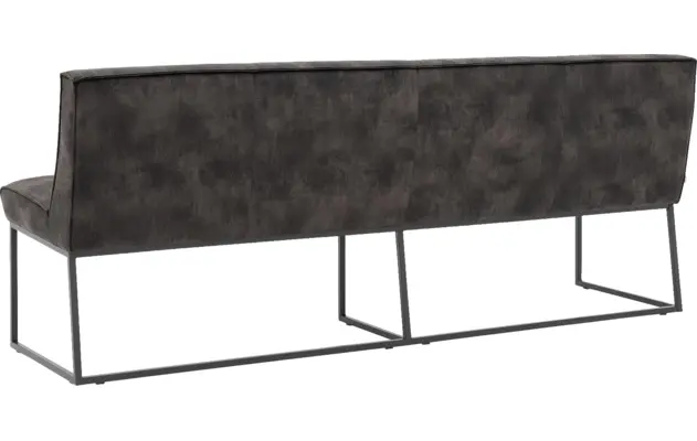 Goossens excellent eetkamerbank tom grijs stof - 8229746-03