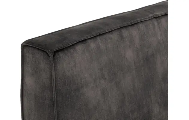 Goossens excellent eetkamerbank tom grijs stof - 8229746-05