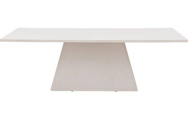 Goossens eettafel stone wit beton - 8229766-01