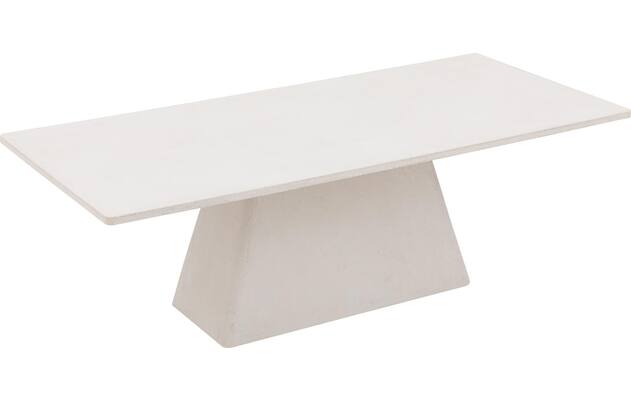 Goossens eettafel stone wit beton - 8229766-04