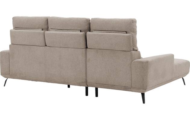 Goossens excellent loungebank princess beige stof - 8229789-08