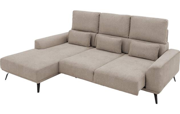 Goossens excellent loungebank princess beige stof - 8229789-12