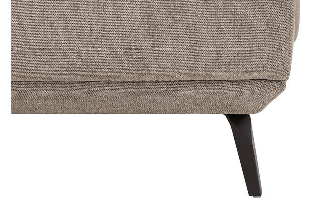 Goossens excellent loungebank princess beige stof - 8229789-13-gespiegeld