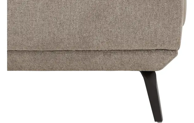 Goossens excellent loungebank princess beige stof - 8229789-13-gespiegeld