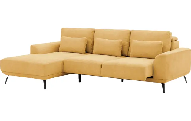 Goossens excellent loungebank princess geel stof - 8229790-03
