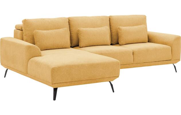 Goossens excellent loungebank princess geel stof - 8229790-06