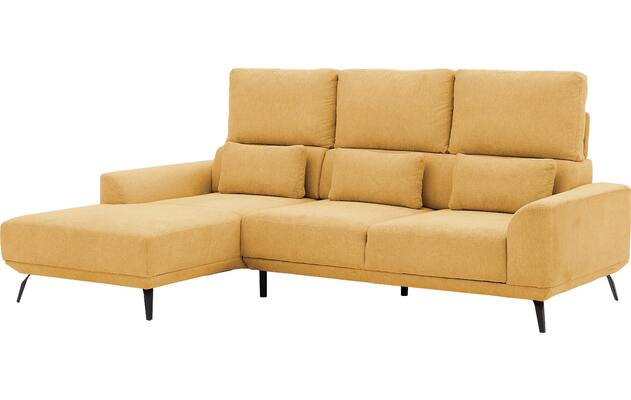 Goossens excellent loungebank princess geel stof - 8229790-10
