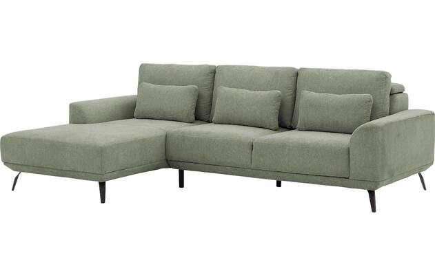 Goossens excellent loungebank princess groen stof - 8229791-02