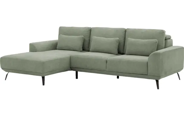 Goossens excellent loungebank princess groen stof - 8229791-02