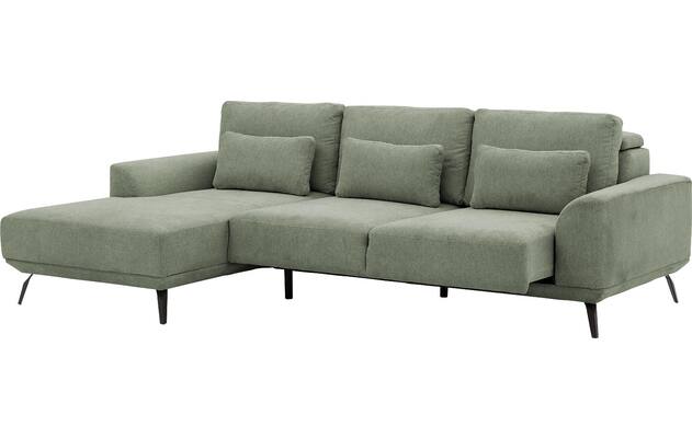 Goossens excellent loungebank princess groen stof - 8229791-03