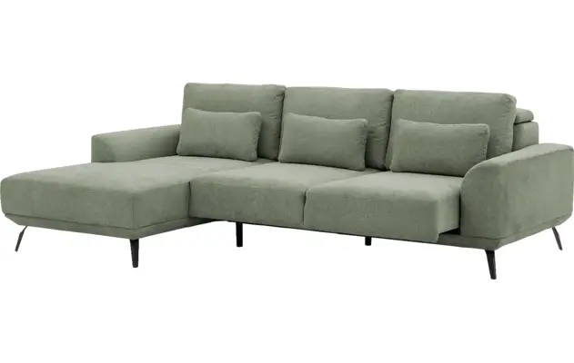 Goossens excellent loungebank princess groen stof - 8229791-03