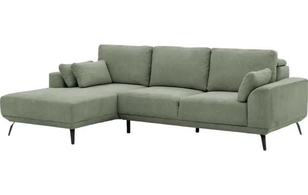 Goossens excellent loungebank princess groen stof - 8229791-04
