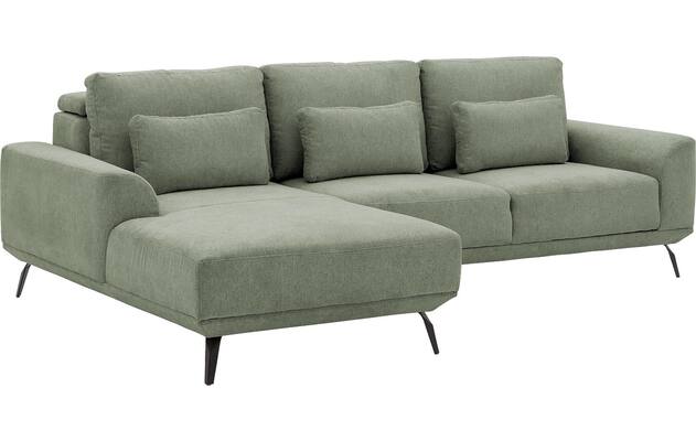 Goossens excellent loungebank princess groen stof - 8229791-06