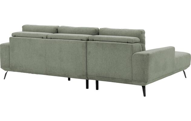 Goossens excellent loungebank princess groen stof - 8229791-07