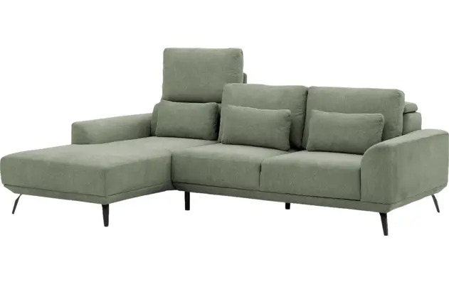 Goossens excellent loungebank princess groen stof - 8229791-09