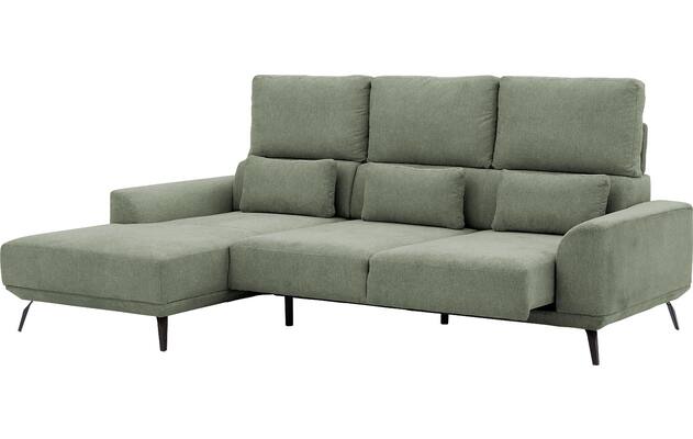 Goossens excellent loungebank princess groen stof - 8229791-11