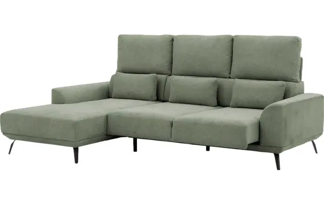 Goossens excellent loungebank princess groen stof - 8229791-11