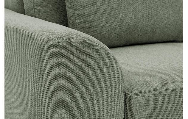 Goossens excellent loungebank princess groen stof - 8229791-14-gespiegeld