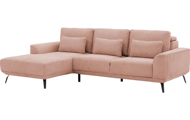 Goossens excellent loungebank princess roze stof - 8229792-02