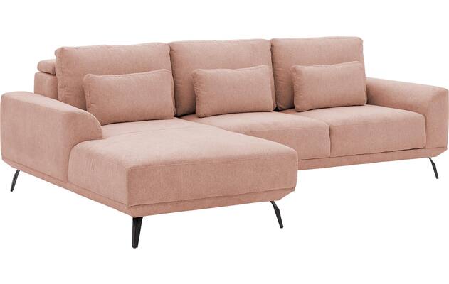 Goossens excellent loungebank princess roze stof - 8229792-06