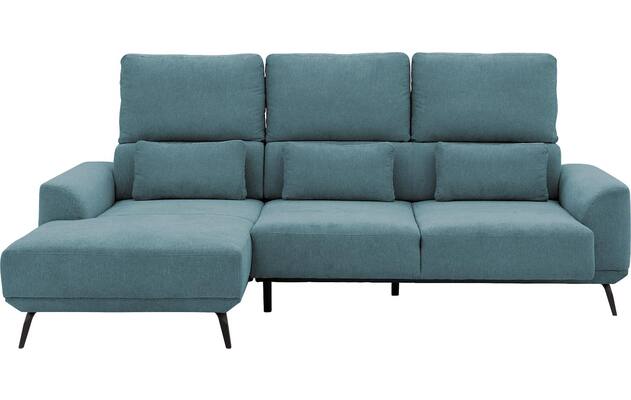 Goossens excellent loungebank princess blauw stof - 8229793-05
