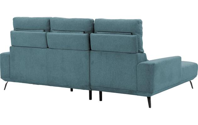 Goossens excellent loungebank princess blauw stof - 8229793-08
