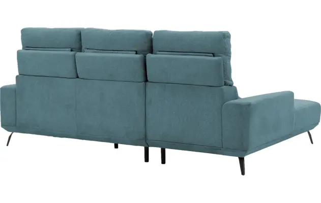 Goossens excellent loungebank princess blauw stof - 8229793-08