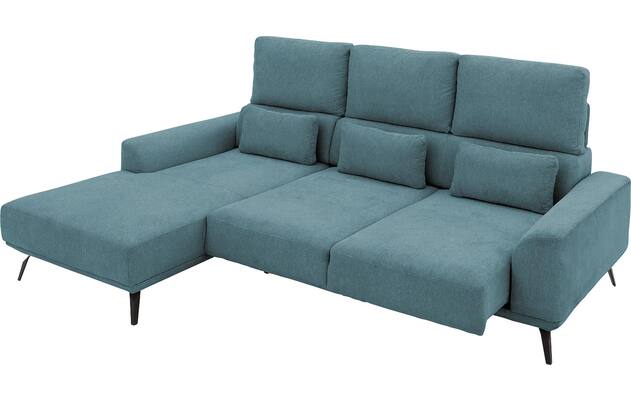 Goossens excellent loungebank princess blauw stof - 8229793-12