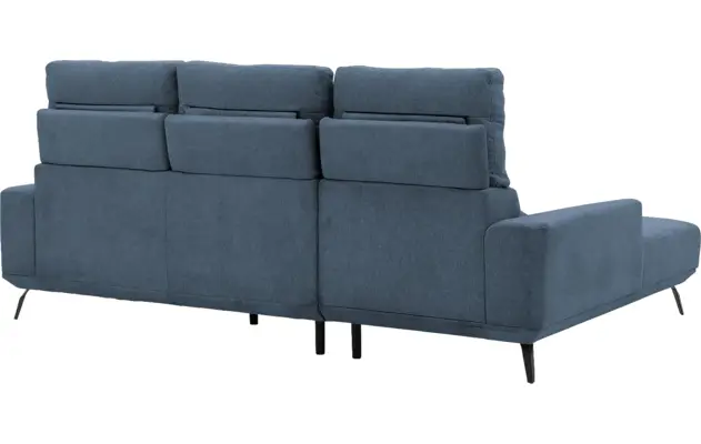 Goossens excellent loungebank princess blauw stof - 8229794-08