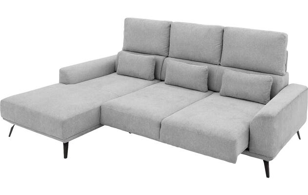 Goossens excellent loungebank princess grijs stof - 8229795-12