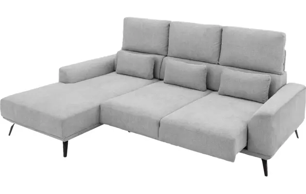 Goossens excellent loungebank princess grijs stof - 8229795-12
