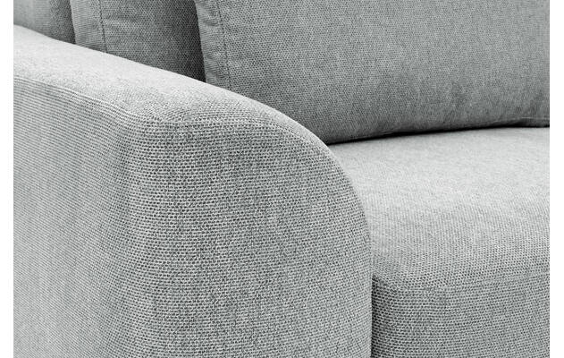 Goossens excellent loungebank princess grijs stof - 8229795-14-gespiegeld