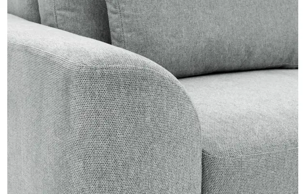 Goossens excellent loungebank princess grijs stof - 8229795-14-gespiegeld