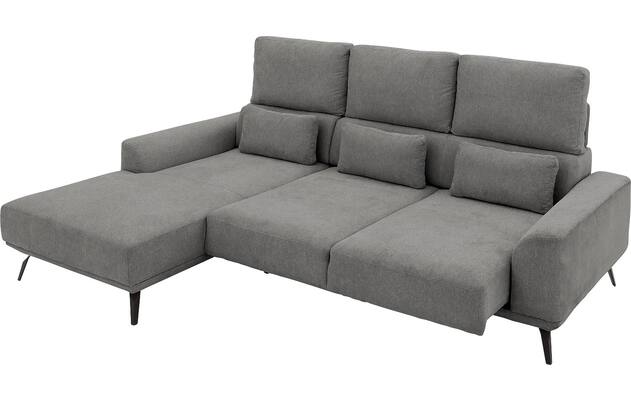 Goossens excellent loungebank princess grijs stof - 8229796-12