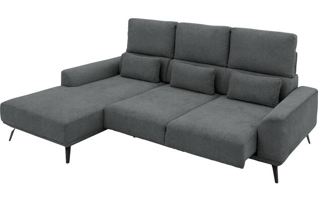 Goossens excellent loungebank princess grijs stof - 8229797-12