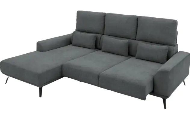 Goossens excellent loungebank princess grijs stof - 8229797-12