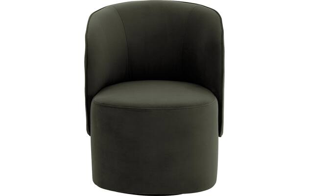 Goossens draaifauteuil gando groen stof - 8229812-03
