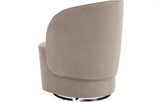 Goossens draaifauteuil gando grijs stof - 8229813-02