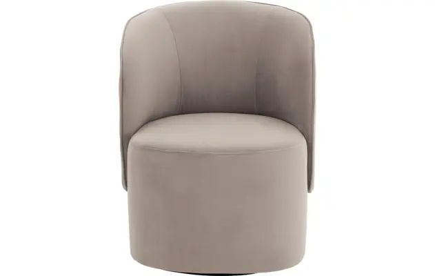 Goossens draaifauteuil gando grijs stof - 8229813-03