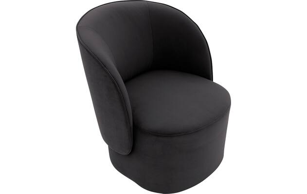 Goossens draaifauteuil gando grijs stof - 8229814-04