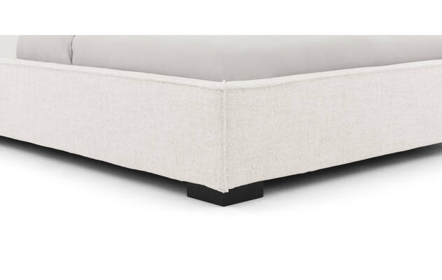 Goossens bedframe bolzano beige stof - 8229827-05