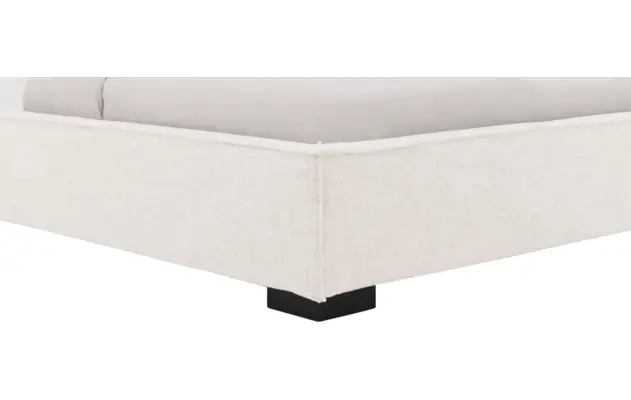 Goossens bedframe bolzano beige stof - 8229827-05