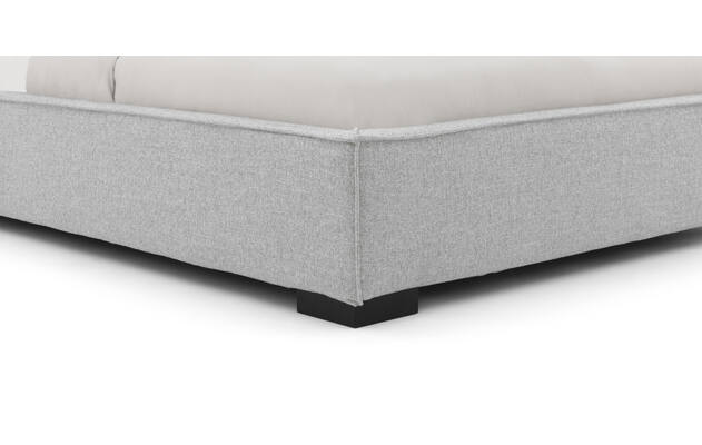 Goossens bedframe bolzano grijs stof - 8229828-05