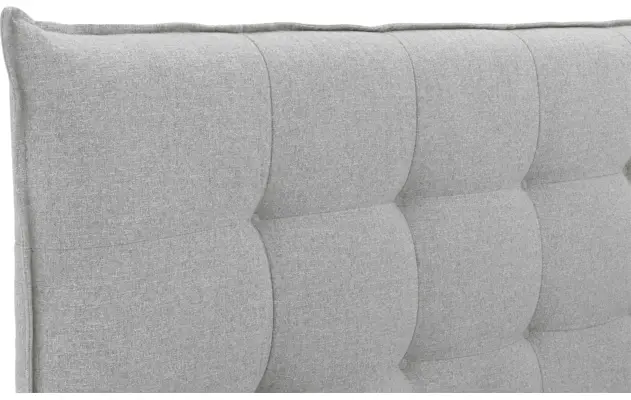 Goossens bedframe bolzano grijs stof - 8229828-07