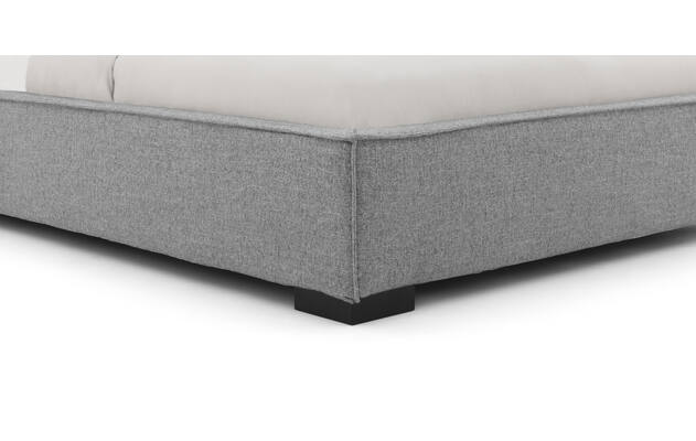 Goossens bedframe bolzano grijs stof - 8229829-05